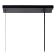 lafabryka.pl Lampa wisząca 6xE27 black FABIAN 00425/06/30 Lucide